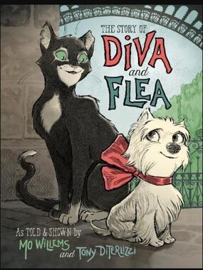 The Story of Diva and Flea by Mo Willems Hardback